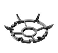 Yajuyi Cast Iron Wok Support, Pot Rack, Non-slip, Easy to Install, Replacement Part for The Stand for Household Cooking