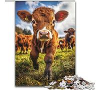 Yak 1000 Piece Jigsaw Puzzle for Adults Teens, Challenging Game Gifts for Is Ideal As A Gift for The Whole Family (26x38cm)
