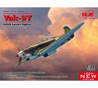 Yak-9t, Wwii Soviet Fighter (100% New Molds) 1:32 Plastic Model Kit Icm