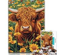 Yak Jigsaws Puzzles 1000 Pieces for Adults Gifts,Challenging Family Activity Games DIY Toy for Home Wall Decor Gifts 50x75cm