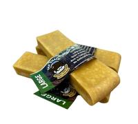 Yak Snack - Large Natural Dog Treats. Long Lasting Chews For Dogs With No Artificial Preservatives. Yak Milk Chews Low In Fat, High In Protein And Calcium. Grain And Gluten Free (Pack of 2)