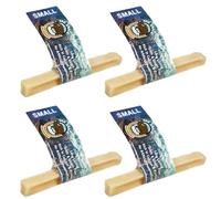 Yak Snack - Small Natural Dog Treats. Long Lasting Chews For Dogs With No Artificial Preservatives. Yak Milk Chews Low In Fat, High In Protein And Calcium. Grain And Gluten Free (Pack of 4)