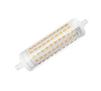 YAKAiYAL 15W R7s LED Light Bulb Lamp Dimmable 118MM Warm White 3000K AC85-265V Double-Ended Base J118 Linear Tube Ceramic Bulb 360 Degree (Dimmable, 1-Pack)
