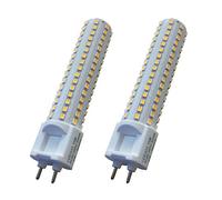 YAKAiYAL G12 LED Bulb 15W Cool White 6000K 2835 SMD 85-265V Corn Light 150W Halogen Replacement (2-Pack)