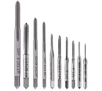 Yakamoz 10pcs Micro Taps Bits Mini Machine Screw Drill Tap Set Metric Thread Screws Plug Bit Small Tapping Bits Tool