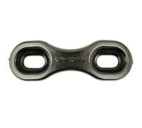 YakAttack Snagless Slotted Padeye Kit, 6 Pack | Low-Profile Padeyes with Stainless Self-Threading Screws | Snag-Free Design for Kayak Rigging & Paddle Sports | Made in USA