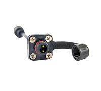 YakAttack Through Hull Panel Connector | Compatible Nocqua Lithium Batteries | 5/8" Hole | Quick Connect Port for BlackPak Pro, DryPod & Kayak Battery Boxes