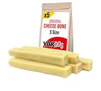 YAKDOG - Cheese Sticks for Dogs - Long-Lasting Chew Treats - 100% Natural - Traditional Himalayan - Made in Belgium - S - 5 Unit