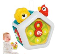 yakermur Baby Cube Toy - Sensory Toddler Activity Cube - Interactive Games, Educational Development for Boy Girl, 12-18 Months, Fine Motor Skills, Preschool, Travel