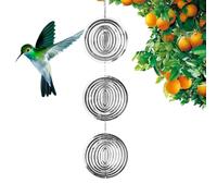yakermur Birds, Round Decorative Weathervane - Bird Reflectors for the Garden, Porch, Garden, Window, Terrace, Courtyard, Balcony, Patio