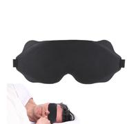 yakermur Blackout Eye Mask - Night Eye Cover for Deep Sleep - Soft and Lightweight Mask for Relaxation at Home, Travel, Airplane and Yoga