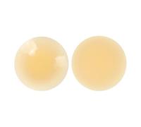 yakermur Breast Covers for Women - Sticky Nipple Covers - Ultra-thin Cooling Reusable Sticky Chest Pad Traceless Fit A-C Size with Case for Summer Swimwear Dresses Stage Costumes