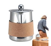 yakermur Camping Tea Set, Full Service Gong Fu Tea Ceremony with Teapot, Portable Stainless Steel Kit with Separable Cups and Carry Bag, Home Kitchen Supplies,