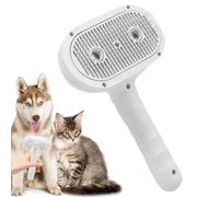yakermur Cat Brush With Mist | USB Rechargeable Anti-Static Grooming Mist Tool - Dog Brush Grooming Steamer Comb,for Kitten Small Animals Bunny Dog Pet