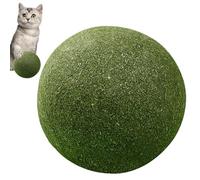 yakermur Catnip Balls Toy For Cat Wall Roller Cat Licking, Teeth Cleaning Edible Kitten Hairball Removal Catmint Kitten Kitty Playing Chewing