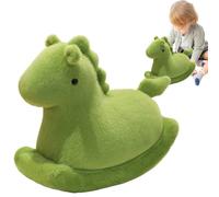 yakermur Cuddly Horse, 40 cm Rocking Horse Cuddly Toy, Soft Realistic Animal as Decoration for the Desk, Playful Sleeping Companion for Sofa, Bedroom and Children's Room