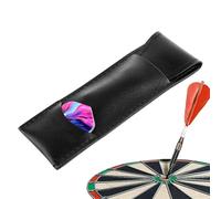 yakermur Dart Case, Dart Case - PU Leather Dart Organizer | Portable Flights Storage Case Accessories Organizer for Outdoor Home Travel