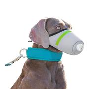 yakermur Dog Respirator Muzzle - Pet Filter Muzzle for Dog,Fast-Release Pin Design Pet Protection Tool for Running, Walking, Home, and Park