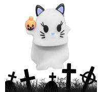 yakermur Ghost Figure | Ghost Mini Phone Figure | Novelty Peel and Stick Miniature Figurine for All Models of Mobile Phones Indoor Outdoor House Table Decor
