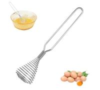 yakermur Hand Whisk | Hand Helical Spring Egg Whisk - Manual Kitchen Tool Mixer Mixer For Whipping Mixing Beat Making Cream Stir And Pastry For Home Apartment