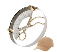 yakermur Hat Size Measurement, Head Circumference Gauge, Lightweight Hat Inner Gauge for Sewing, Craft, Quilting and Knitting