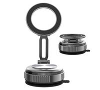 yakermur Magnetic Suction Phone Holder, Suction Phone Holder | 360 Degree Rotation Electricity Adjustable Car Spider Safe Seven - Bernes Automobiles, Accessories