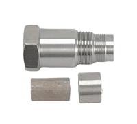 yakermur Oxygen Sensor Extender,Oxygen Sensor Thread Reducer Adapter - Anti-Slip Multifunctional Automotive Converter Connector for Adults Professionals Beginners