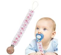 yakermur Pacifier Lanyard,Teether Toys for Boy Girl - Toddler Pacifier Holder Leash for 0-3 Years Boys and Girls, Embroidering Teething Toys Teethers