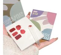 yakermur Palette Paper,100 Sheets Portable Makeup Fountain Mixing Tools | Nail Palette Paper - for Manicure Craft Cosmetic Foundation Concealer Eyeshadow Liquid Blush DIY Salon