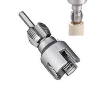 yakermur PVC Tap For Pipes - PVC Pipe Thread Opener,Double End, Compatible Electric Drill, Plumbing Accessories For Workshop