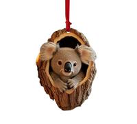 yakermur Realistic Animals Wall Decorations - Cute 2D Acrylic Tree Ornaments for Home Decoration | Portable Festive Home Decor Gifts Family and Friends