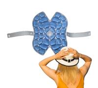 yakermur Reusable Gel Cooling Cap, Cold Pack for Helmet - Reusable Gel Pad for Men Women Helmets, Equestrian Hiking Outdoor Sports