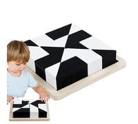 yakermur Toddler Puzzle Set - Educational Building Bricks Hiding,Enlightenment Jigsaw Puzzle, Wooden Preschool Learning Toy, Toys To Develop Fine Motor Skills For Kids And Adults