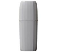 yakermur Toothbrush Travel Containers, Toothbrush Case for Travel - Toothbrush Toothpaste Holder, Multi-Function Storage Protector for Dust, grey, Se référer au descriptif, Refer to description