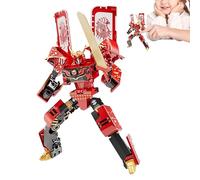 yakermur Transformable Ice Brain Blocks Early Learning | Robot Transformation Figure for Boys Collectors Birthday Party Indoor Game Outdoor Leisure Holiday Christmas