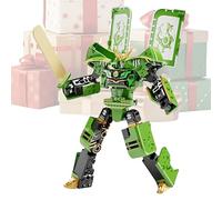 yakermur Transformable Ice Robot Early Learning Brain Blocks | Transformation Robot Figure - for Boys Collectors Birthday Party Indoor Play Outdoor Leisure