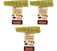 Yakers Dog Chew Medium x 3 - Yak Milk Value Pack of 3 - Save!