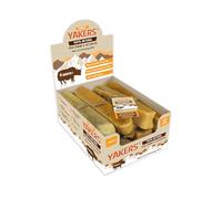 YAKERS Himalayan Natural Dog Chew Bars, Extra Long-Lasting Dog Treats & Occupier - Turmeric, Medium (Pack of 20) - Healthy Himalayan Chews for Dental Health & Enrichment