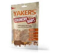 YAKERS Natural Dog Treats, Crunchy Bars, 70g (Pack of 1) - Healthy Dog Chews for Puppies and Adult Dogs, Extra- Long-Lasting Puppy Treats, Supports Strong Teeth, Training & Rewards