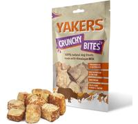 YAKERS Natural Dog Treats, Crunchy Bites, 70g (Pack of 1) - Healthy Dog Chews for Puppies and Adult Dogs, Extra- Long-Lasting Puppy Treats, Supports Strong Teeth, Training & Rewards
