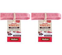 YAKERS Strawberry Dog Chew Medium (Pack of 2)