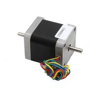 YAKESTYLE Spare parts for printers- Nema17 Dual Shaft CNC Stepper motor 42x48 NEMA 17 stepper motor D=5mm 1.8A double shaft stepping motor 78 Oz-in 3D Print CNC