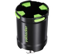 YAKHACKER Kayak Cup Holder with Rubber Tab - Original Since 2023 - Multi-Functional and Anti-toppling Cup Holder for Kayak - Phone Holder, Drinks Holder, Fishing Tool, Kayak Track Mount Install
