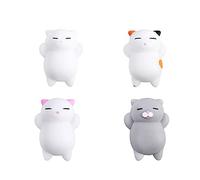 Yakiki Squishies Kawaii, Cat Squishy Mini Squishies Stress Mochi Squishy Toys Mochi Squishies Animals Cat Stress Mochi Animal Toys