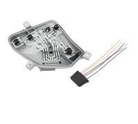 YAKISA For Benz W176 A Class 2012-2015 1Pc Left/Right Tail Light Lamp Bulb Holder Plug Carrier Circuit Board Tail Light Circuit Board(1pc R and plug)