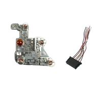 YAKISA For Benz W204 C-Class 2007-2010 Left/Right Tail Light Socket Circuit Board With Bulbs W/Wiring A2048201500 A2048201600 Tail Light Circuit Board(Left With Wiring)