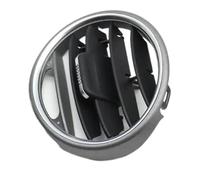 YAKISA For Boxster For Cayman 987 2006-2012 Air Conditioning Vent Grille Exit Panel Car Interior Front Dashboard 98755213 A/C Air Conditioning Vents(Gray with chrome)