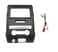 YAKISA For F150 For RAPTOR 2008-2014 9INCH Car Radio Fascias Android Stereo Frame 2DIN Head Unit Power Cable Harness Canbus Car Radio Frame Panel(H*igh End c*anbus)