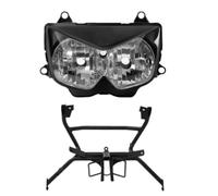YAKISA Motorcycle Headlamp Assembly For Kawasaki For Ninja 250R 2008-2012 Motorcycle Front Headlight Headlamp Fairing Bracket