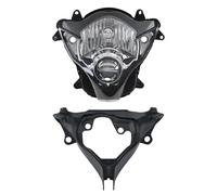 YAKISA Motorcycle Headlamp Assembly For Suzuki For GSXR600 For GSXR750 2006-2007 Motorcycle Headlight Assembly Fairing Stay Bracket